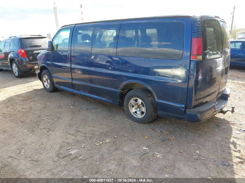 2001 Chevrolet Express Lt VIN: 1GNFG65R511210631 Lot: 40611537