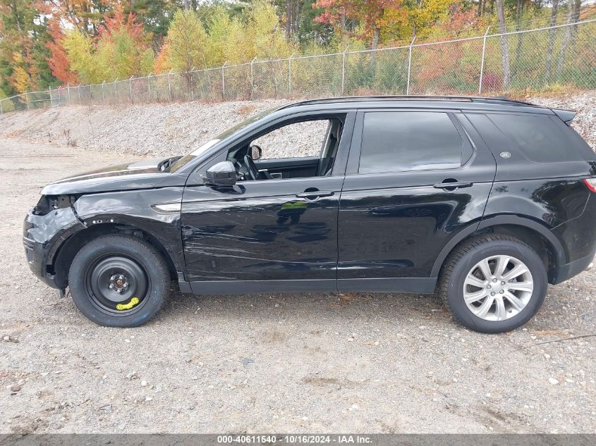 2019 Land Rover Discovery Sport Se VIN: SALCP2FX0KH813585 Lot: 40611540