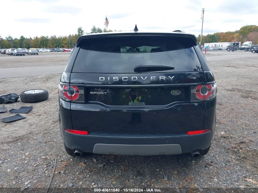 2019 Land Rover Discovery Sport Se VIN: SALCP2FX0KH813585 Lot: 40611540