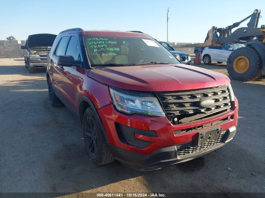 2017 Ford Explorer VIN: 1FM5K7B86HGA10509 Lot: 40611541