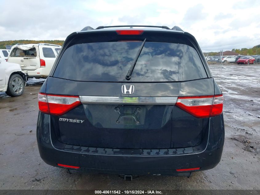 2012 Honda Odyssey Ex-L VIN: 5FNRL5H62CB099706 Lot: 40611542