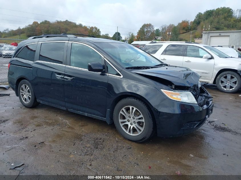 2012 Honda Odyssey Ex-L VIN: 5FNRL5H62CB099706 Lot: 40611542