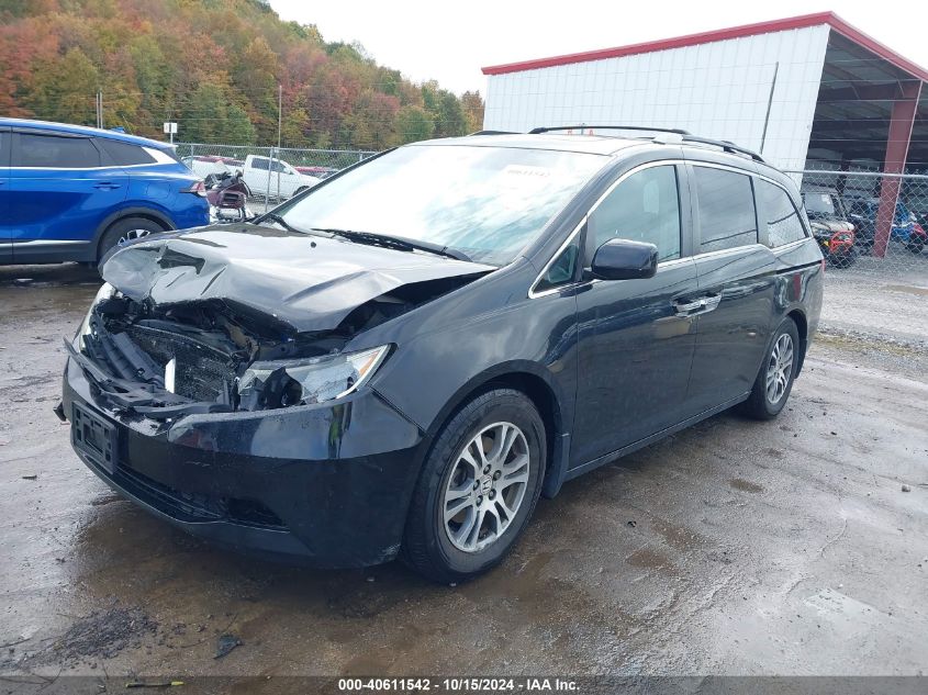 2012 Honda Odyssey Ex-L VIN: 5FNRL5H62CB099706 Lot: 40611542