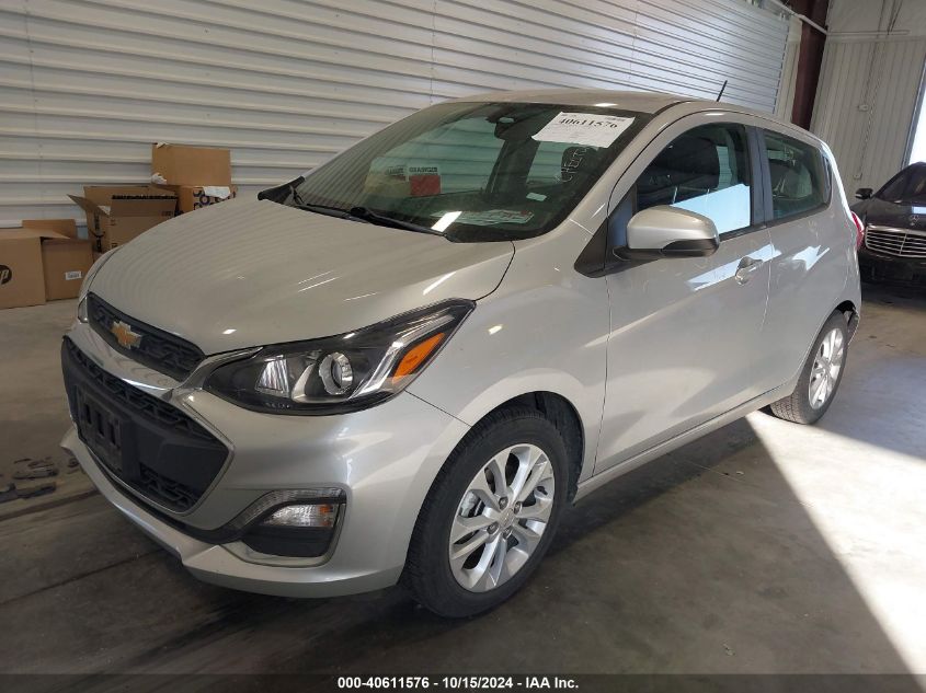 2021 Chevrolet Spark Fwd 1Lt Automatic VIN: KL8CD6SA4MC744563 Lot: 40611576