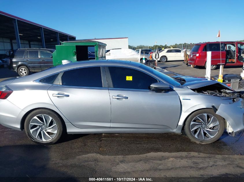 2019 Honda Insight Touring VIN: 19XZE4F93KE010280 Lot: 40611581