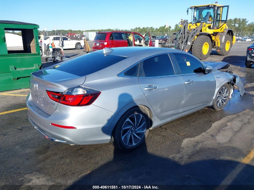 2019 Honda Insight Touring VIN: 19XZE4F93KE010280 Lot: 40611581