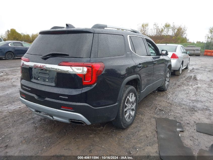 2021 GMC Acadia Awd Slt VIN: 1GKKNULS9MZ133117 Lot: 40611594