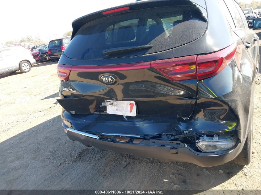 VIN KNDPM3AC2N7014123 2022 KIA SPORTAGE LX