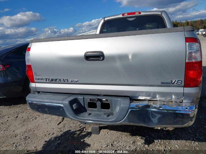 2006 Toyota Tundra Sr5 V8 VIN: 5TBET341X6S509741 Lot: 40611608