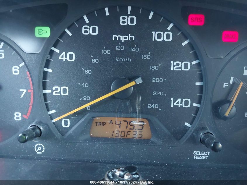 2000 Honda Accord Lx VIN: 1HGCG1647YA006023 Lot: 40611644