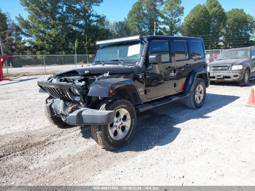 2014 Jeep Wrangler Unlimited Sahara VIN: 1C4BJWEG3EL290755 Lot: 40611650