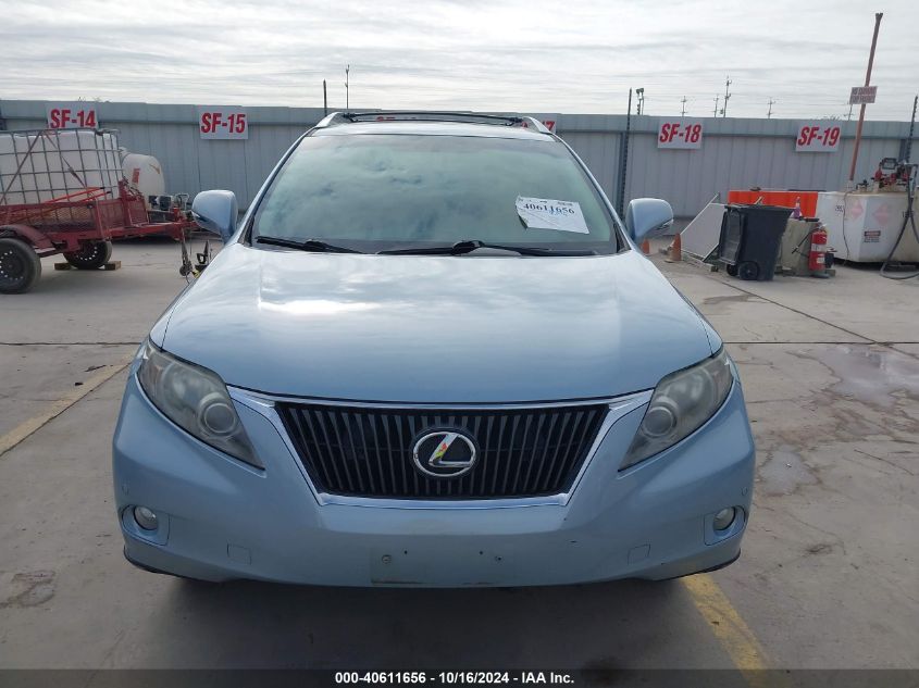 2010 Lexus Rx 350 VIN: 2T2ZK1BA7AC031228 Lot: 40611656