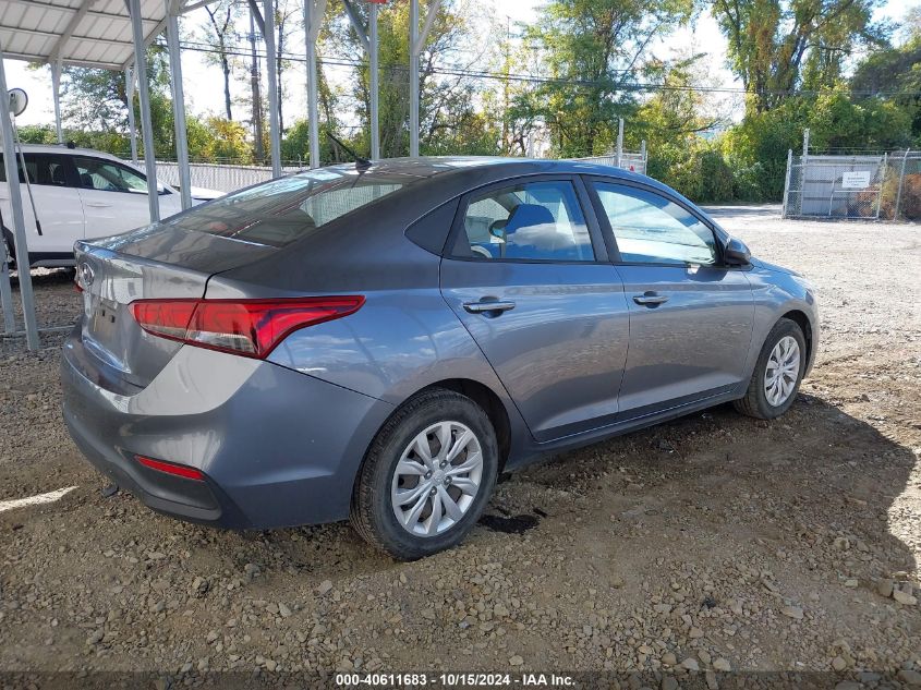 2019 Hyundai Accent Se VIN: 3KPC24A34KE087144 Lot: 40611683