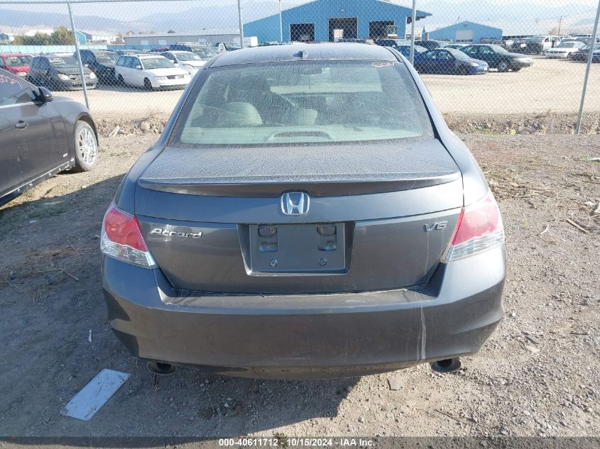 2010 Honda Accord 3.5 Ex-L VIN: 1HGCP3F86AA015218 Lot: 40611712