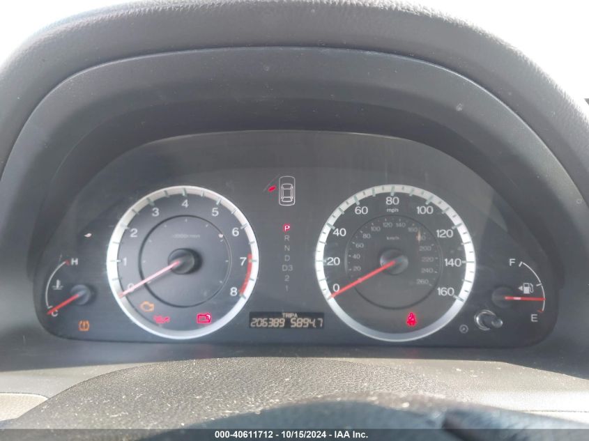 2010 Honda Accord 3.5 Ex-L VIN: 1HGCP3F86AA015218 Lot: 40611712