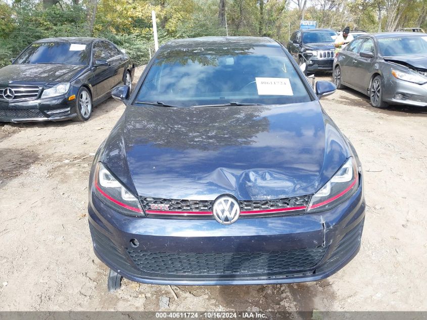 2017 Volkswagen Golf Gti Autobahn 4-Door/S 4-Door/Se 4-Door/Sport 4-Door VIN: 3VW547AU8HM055547 Lot: 40611724