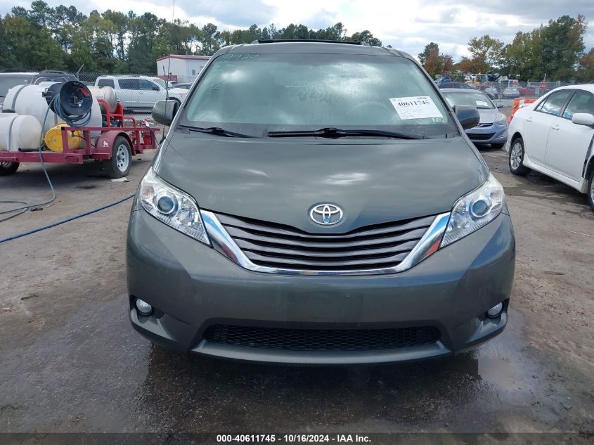 2012 Toyota Sienna Xle V6 8 Passenger VIN: 5TDYK3DC8CS272817 Lot: 40611745