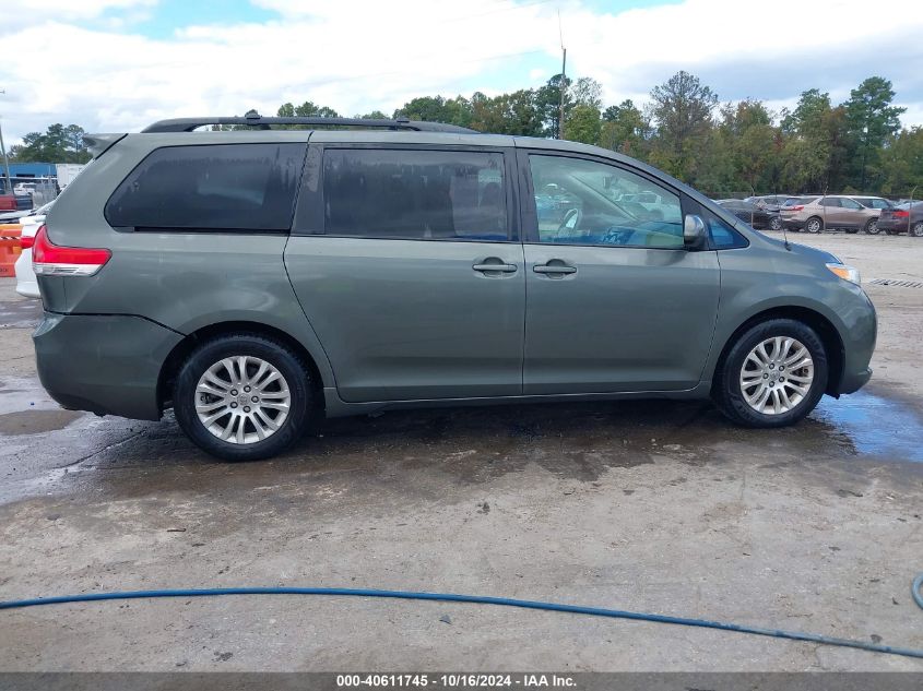 2012 Toyota Sienna Xle V6 8 Passenger VIN: 5TDYK3DC8CS272817 Lot: 40611745