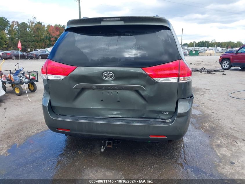 2012 Toyota Sienna Xle V6 8 Passenger VIN: 5TDYK3DC8CS272817 Lot: 40611745