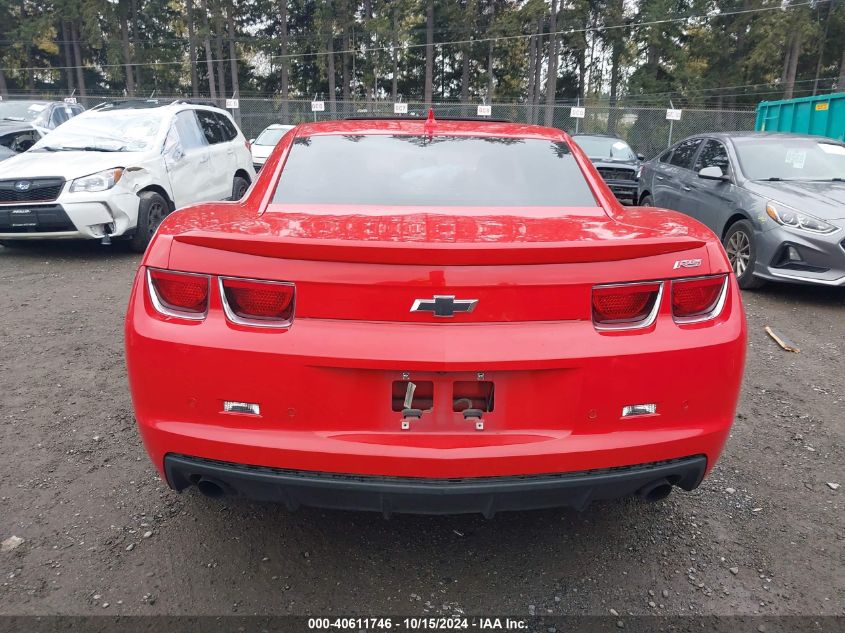 2012 Chevrolet Camaro 2Lt VIN: 2G1FC1E35C9189161 Lot: 40611746