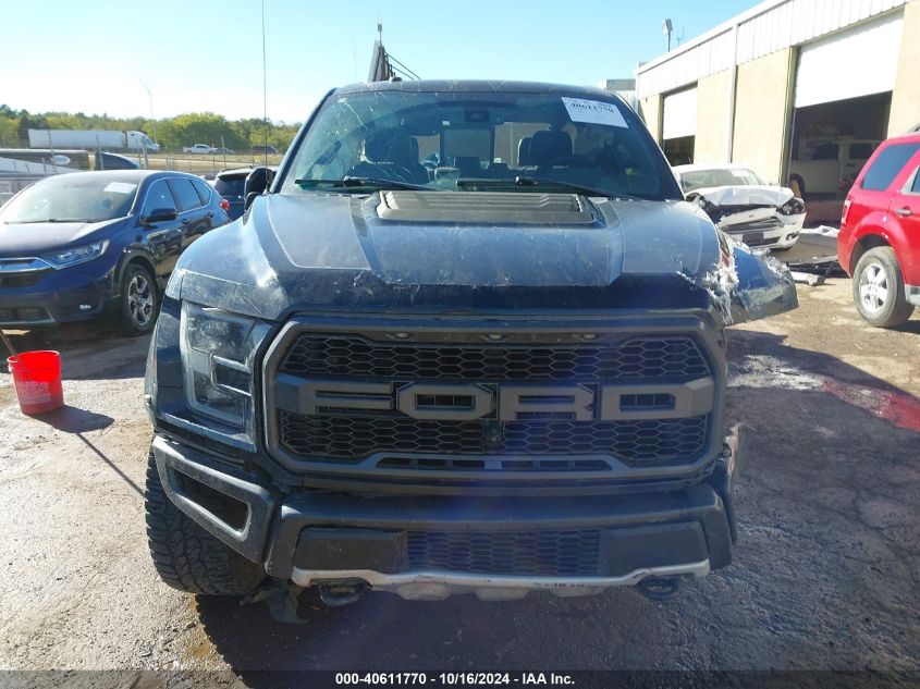 2018 Ford F-150 Raptor VIN: 1FTFW1RG1JFE70941 Lot: 40611770