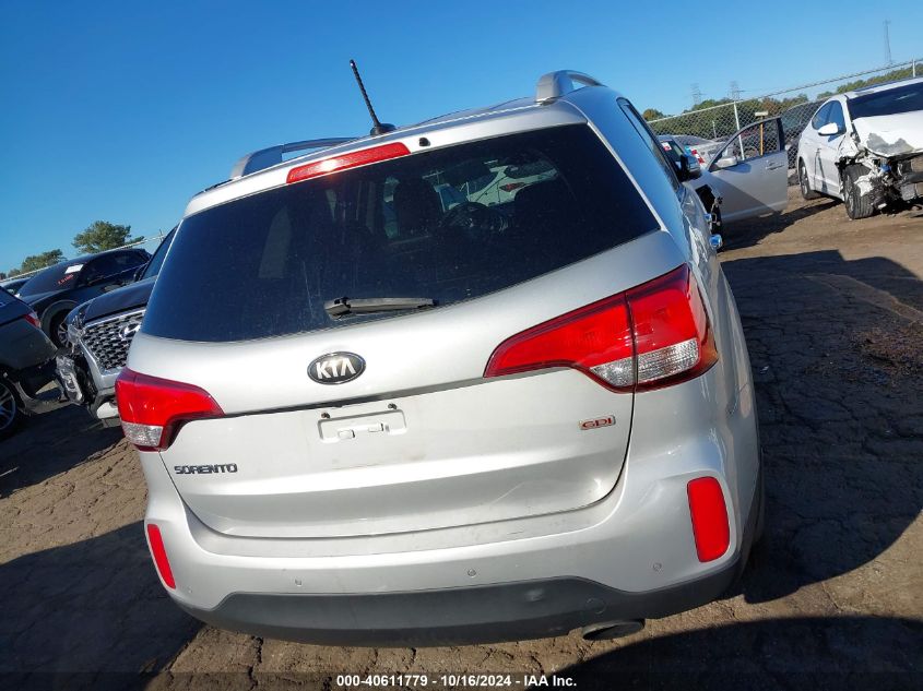 2014 Kia Sorento Lx V6 VIN: 5XYKTDA77EG459594 Lot: 40611779