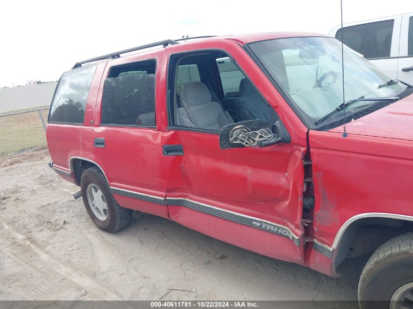 1999 Chevrolet Tahoe Ls VIN: 1GNEC13R2XR102006 Lot: 40611781