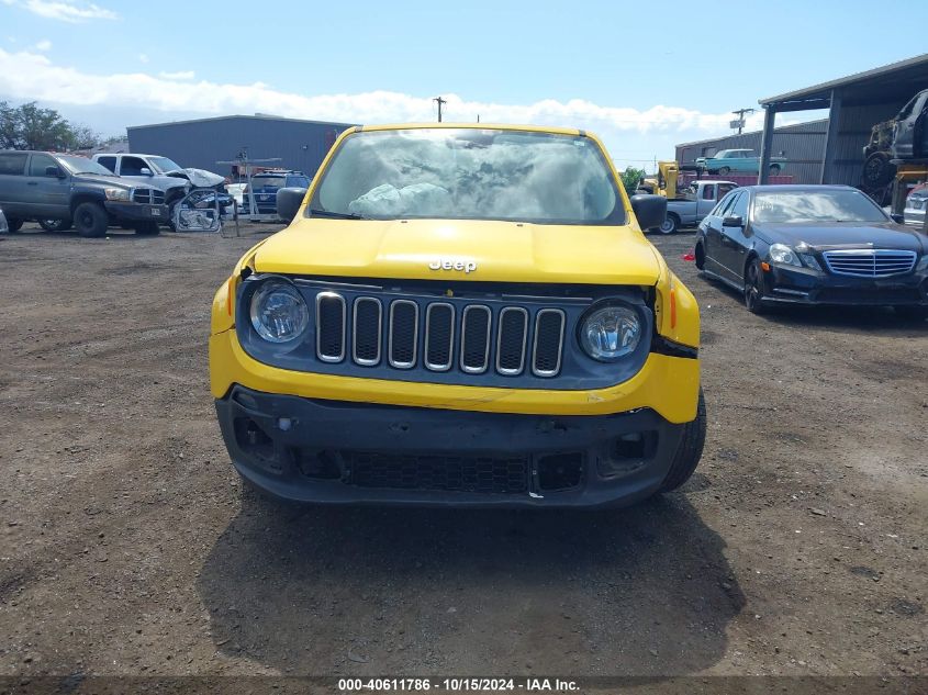 2015 Jeep Renegade Sport VIN: ZACCJAAT7FPC10929 Lot: 40611786