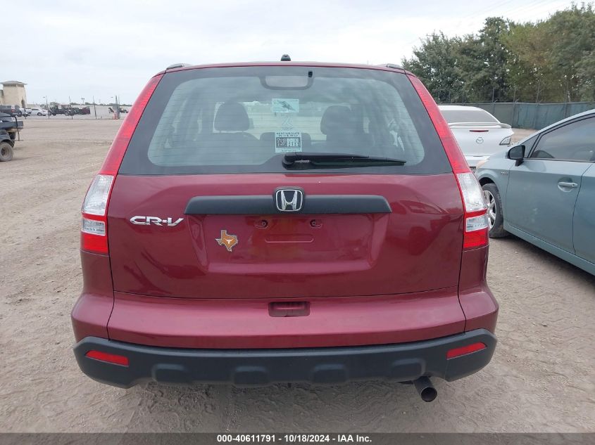 2009 Honda Cr-V Lx VIN: 3CZRE383X9G708218 Lot: 40611791