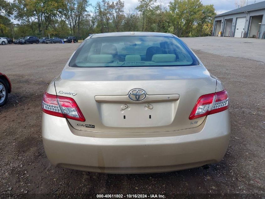 2010 Toyota Camry Le VIN: 4T4BF3EK3AR075144 Lot: 40611802