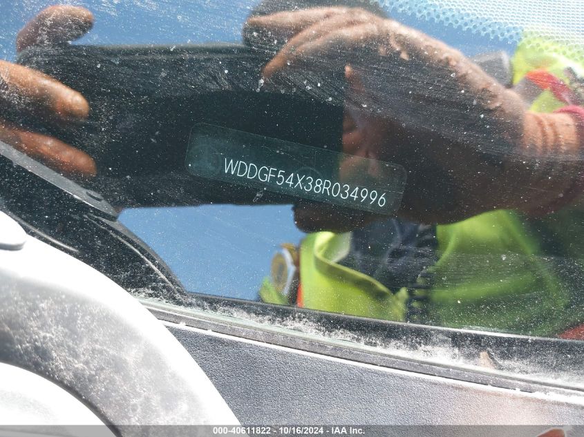 2008 Mercedes-Benz C 300 Luxury/Sport VIN: WDDGF54X38R034996 Lot: 40611822