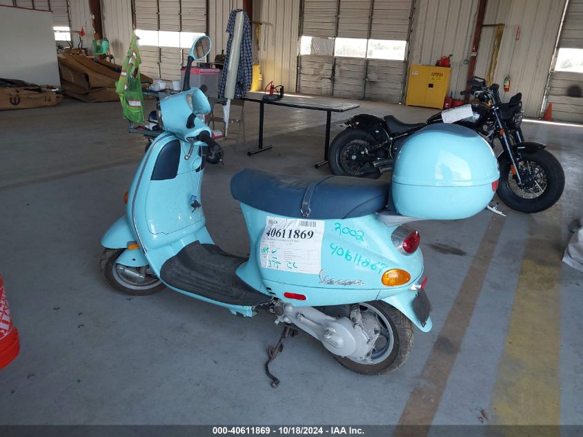 2002 Vespa C161C VIN: ZAPC16C1925004943 Lot: 40611869