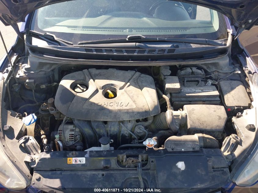 2014 HYUNDAI ELANTRA VIN: 5NPDH4AE3EH528556