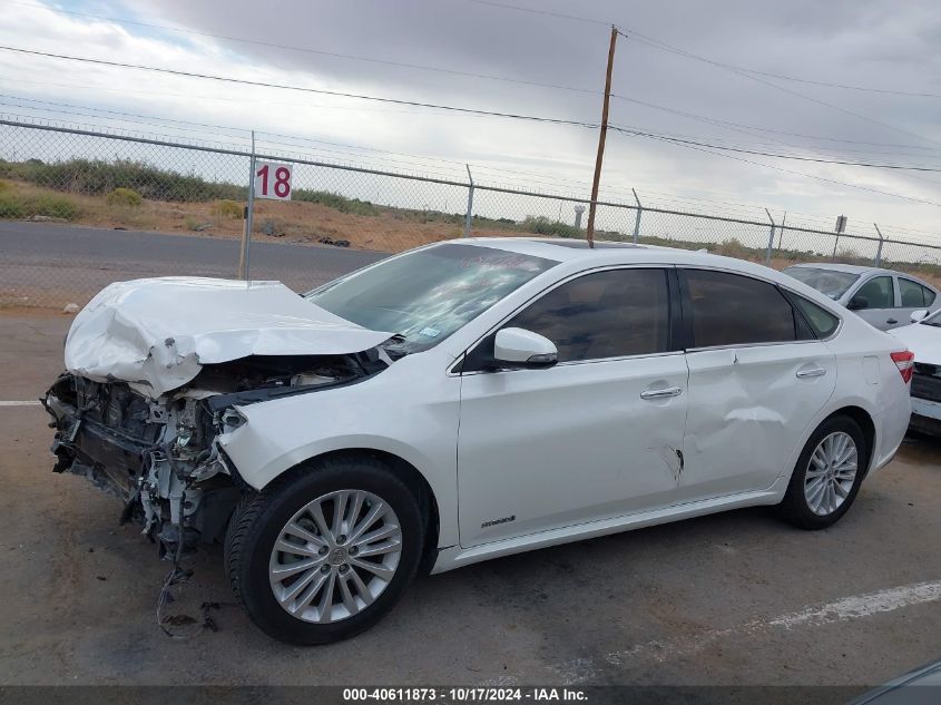 2014 Toyota Avalon Hybrid Limited VIN: 4T1BD1EB7EU023087 Lot: 40611873