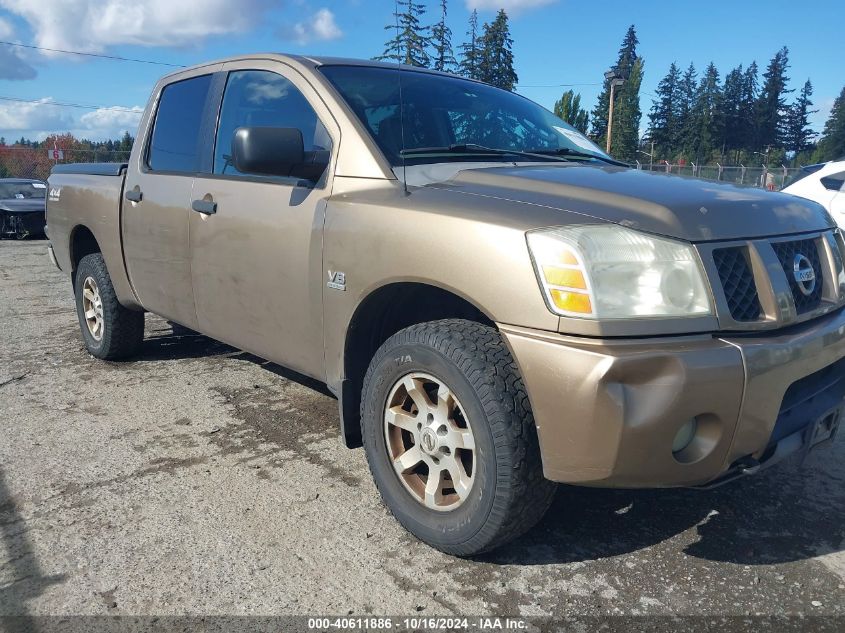 2004 Nissan Titan Xe VIN: 1N6AA07B64N503904 Lot: 40611886