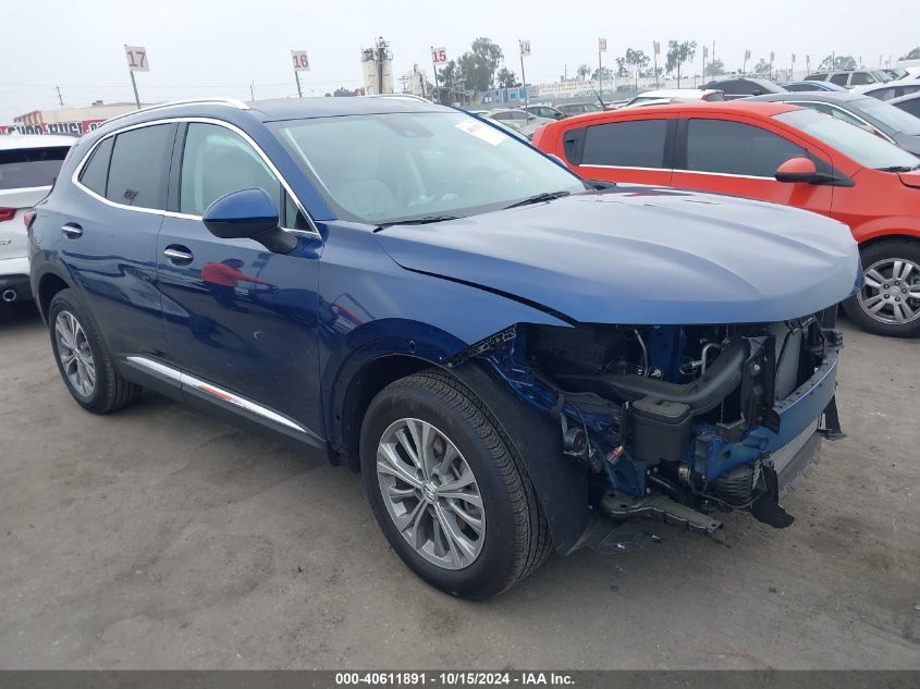 2023 Buick Envision Preferred Fwd VIN: LRBAZLR4XPD063688 Lot: 40611891