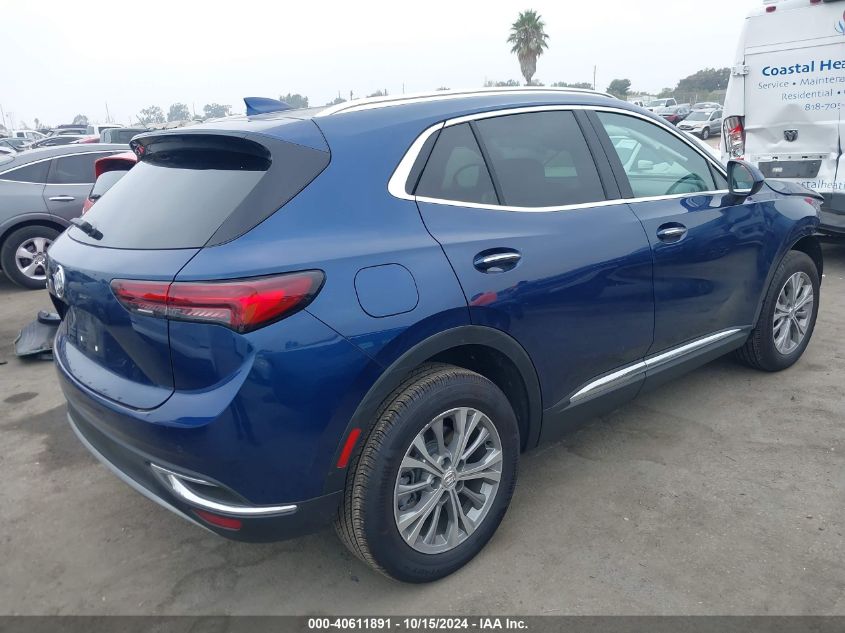 2023 Buick Envision Preferred Fwd VIN: LRBAZLR4XPD063688 Lot: 40611891