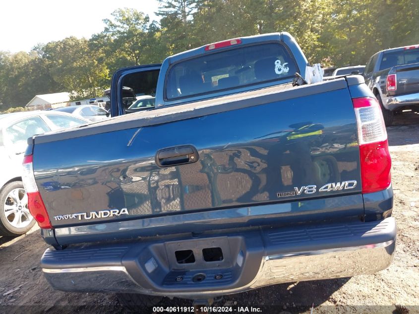 2005 Toyota Tundra Sr5 V8 VIN: 5TBDT44195S477333 Lot: 40611912