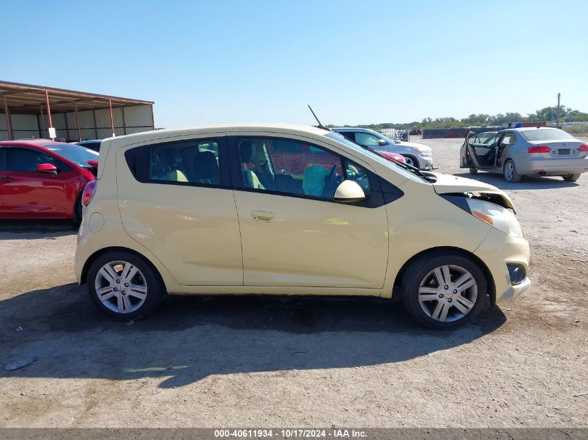 2013 Chevrolet Spark Ls Auto VIN: KL8CB6S98DC542725 Lot: 40611934