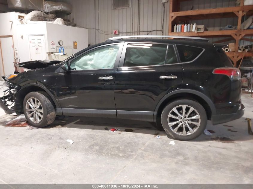 2017 Toyota Rav4 Limited VIN: 2T3DFREV2HW633535 Lot: 40611936