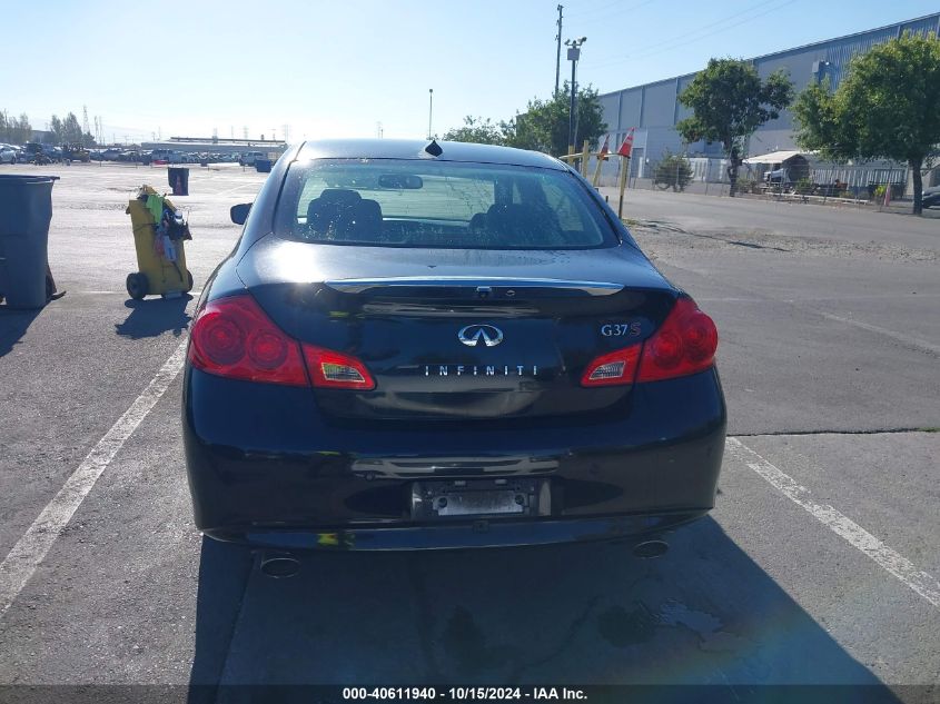 2011 Infiniti G37 Journey VIN: JN1CV6AP4BM509116 Lot: 40611940