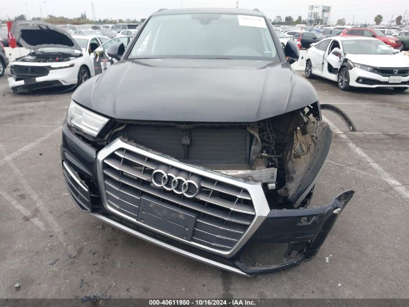 2018 Audi Q5 2.0T Premium/2.0T Tech Premium VIN: WA1ANAFY3J2020106 Lot: 40611950