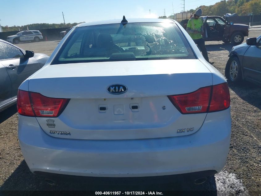 2010 Kia Optima Ex V6 VIN: KNAGH4A43A5411037 Lot: 40611957