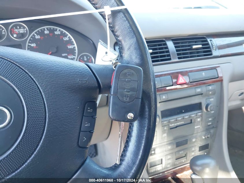 2004 Audi A6 2.7T S-Line VIN: WAUCD64B34N059503 Lot: 40611968