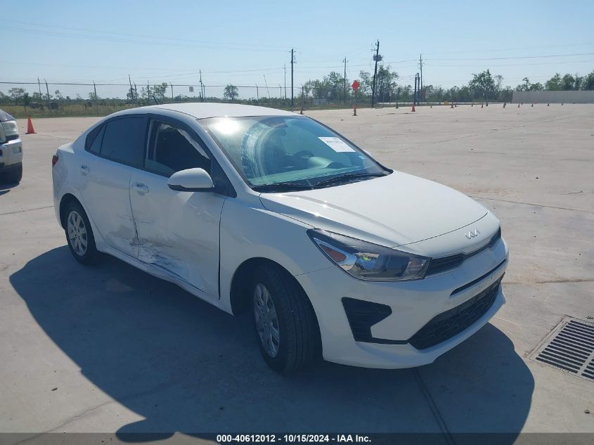 2023 Kia Rio Lx VIN: 3KPA24ADXPE626812 Lot: 40612012