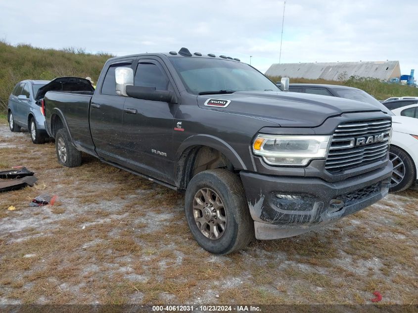 2021 Ram 3500 Laramie 4X4 8' Box VIN: 3C63R3JL9MG689591 Lot: 40612031