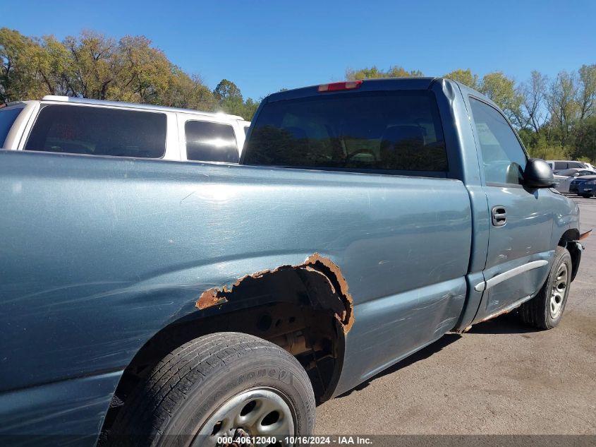 2006 GMC Sierra 1500 Sle1 VIN: 1GTEC14V16Z245418 Lot: 40612040