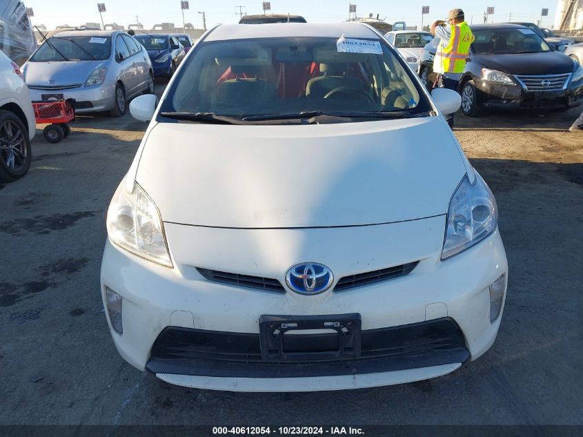 2013 Toyota Prius Two VIN: JTDKN3DU3D5682664 Lot: 40612054