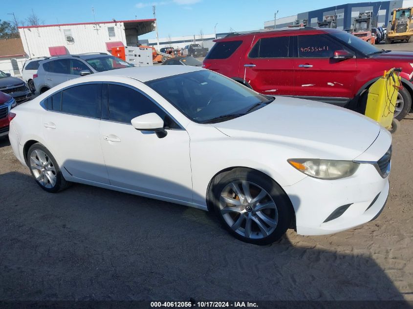 2014 Mazda Mazda6 I Touring VIN: JM1GJ1T66E1141786 Lot: 40612056