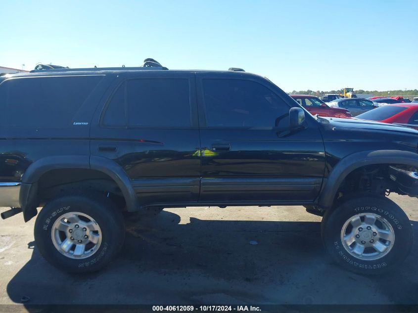 1998 Toyota 4Runner Sr5 V6 Limited VIN: JT3GN87R8W0089672 Lot: 40612059